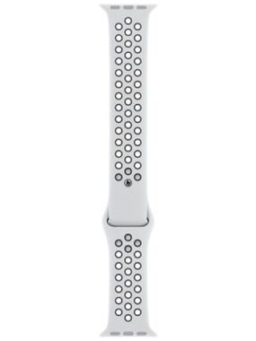 NIB Nike Sport Band for Apple Watch™ in Pure Platinum/Black - Size 40mm